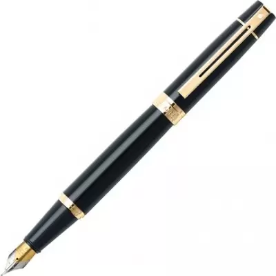 SHEAFFER 300 Serisi Dolma Kalem Parlak Siyah Altın 9325-0